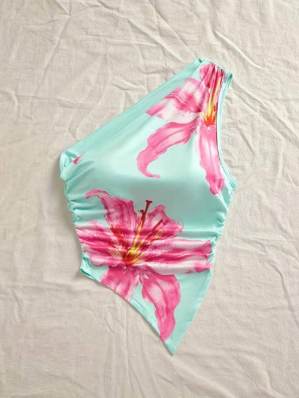 Топ с цветами размер S-M