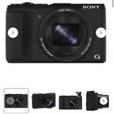 Штатив, камера Sony Cyber-shot, кронштейн для двух мониторов, шлем Vega 2