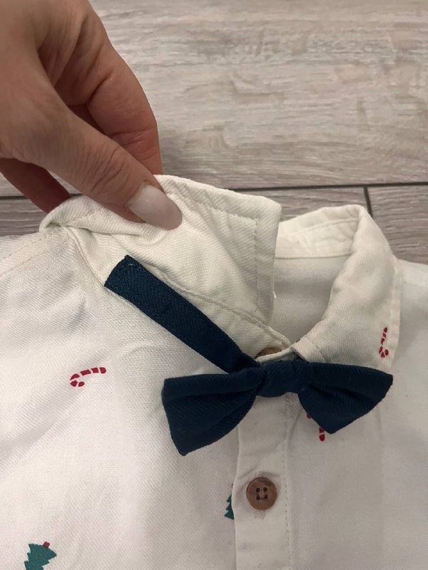 Детские рубашки красная, белая 3