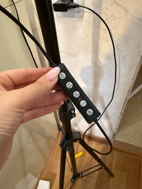 Туалетный стол с подсветкой, Лампа с режимами света 3