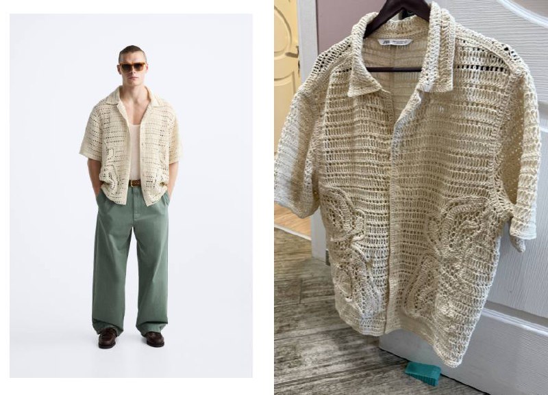 Рубашки Zara, BERSHKA, свитер кашемир Uniqlo