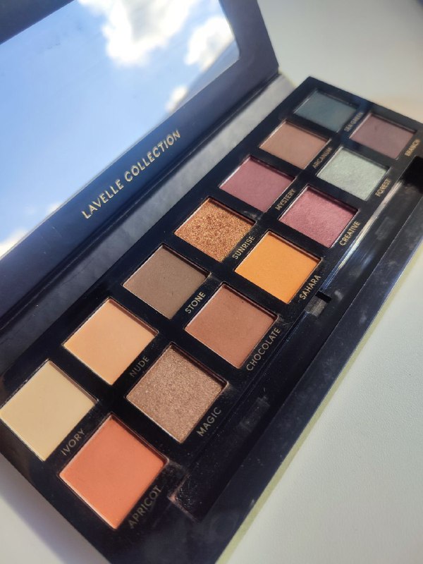 бюджетные палетки теней, мятная палетка Colourpop, Lavelle 6