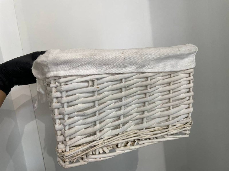 Плетеная корзина, сумка из джута