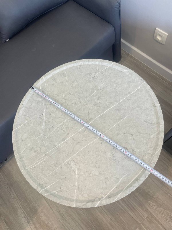 Журнальный столик диаметр 60 см 2