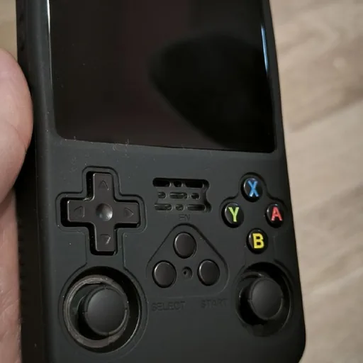 R36S игровая консоль, чехол, кейс, SD карта Kingston 128GB