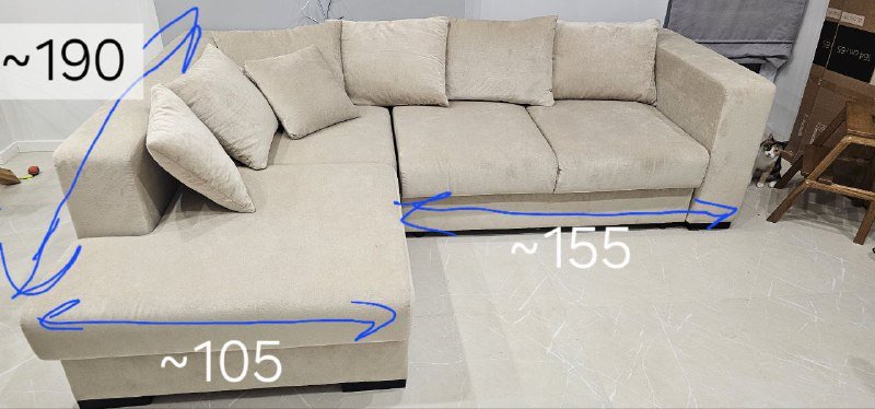 Диван угловой La'Sofa Плаза раскладываемый с хранения вещей 2