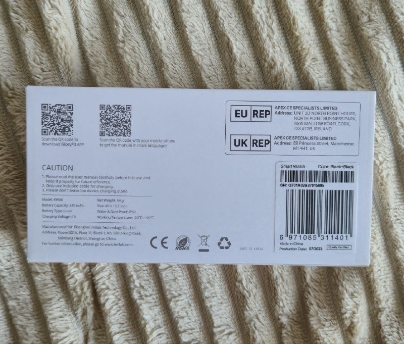 Умные часы IMILAB KW66 4