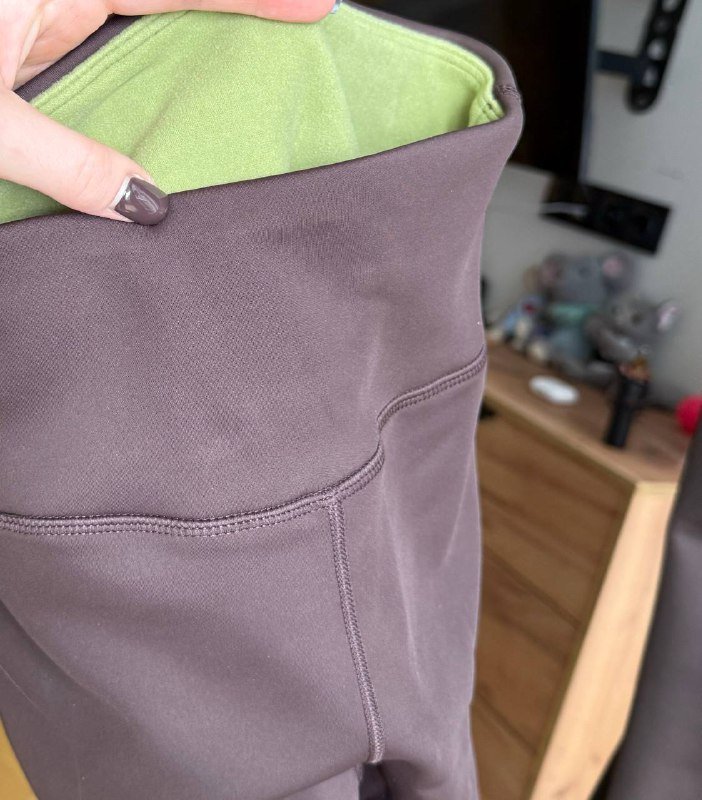 Женские лосины штаны клёш с пуш ап эффектом, с утеплением 10