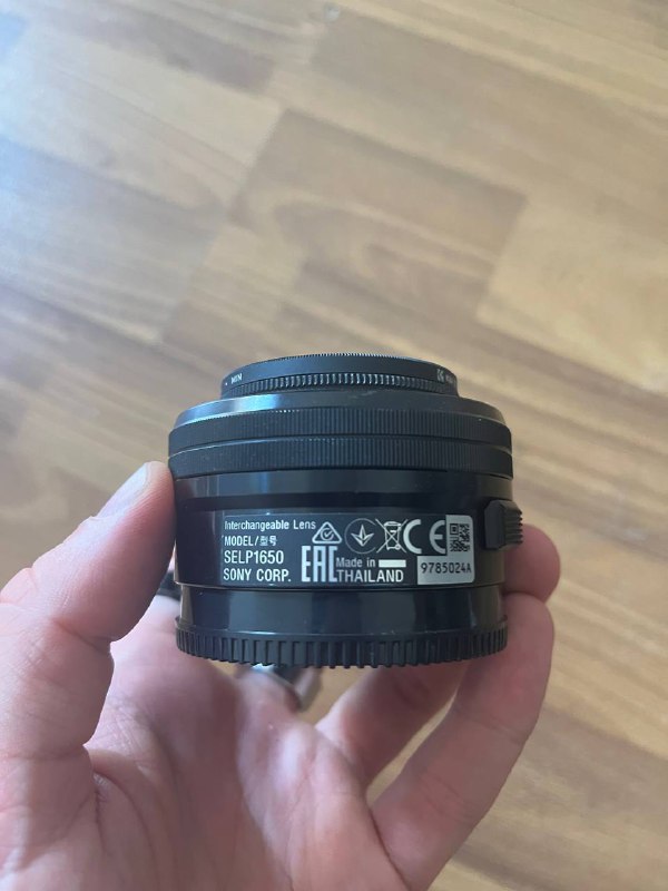 Sony E-Mount 16-50 OSS с ND-фильтром