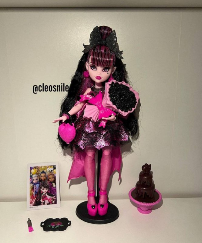 Куклы Монстер Хай Спектра, Дракулаура, Френки 3