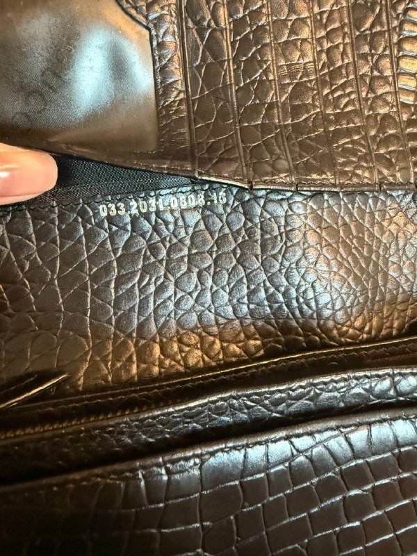 Кошелек оригинал черный кожаный Gucci 4