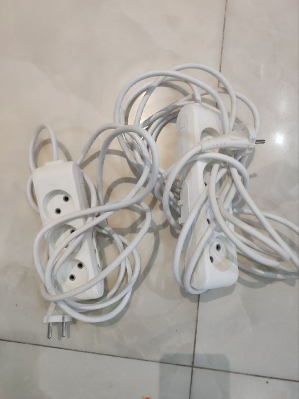 Удлинители 3 и 5 метров на 3 и 4 розетки