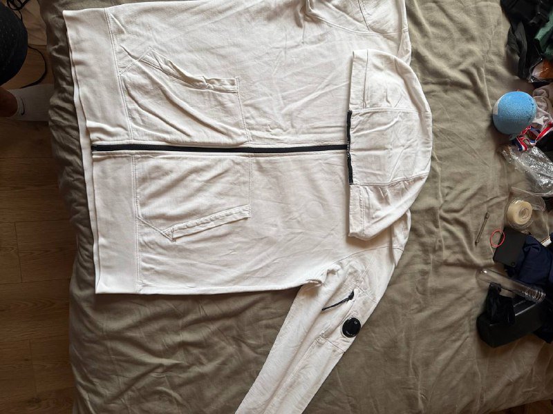 Cp company белая куртка размер M