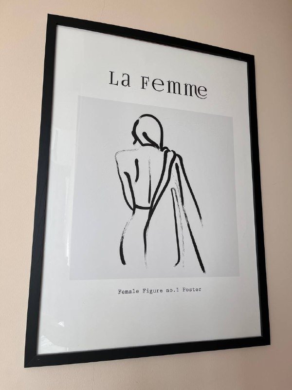 Рамки для картин, постер, ваза с сухоцветами, искусственный цветок 4