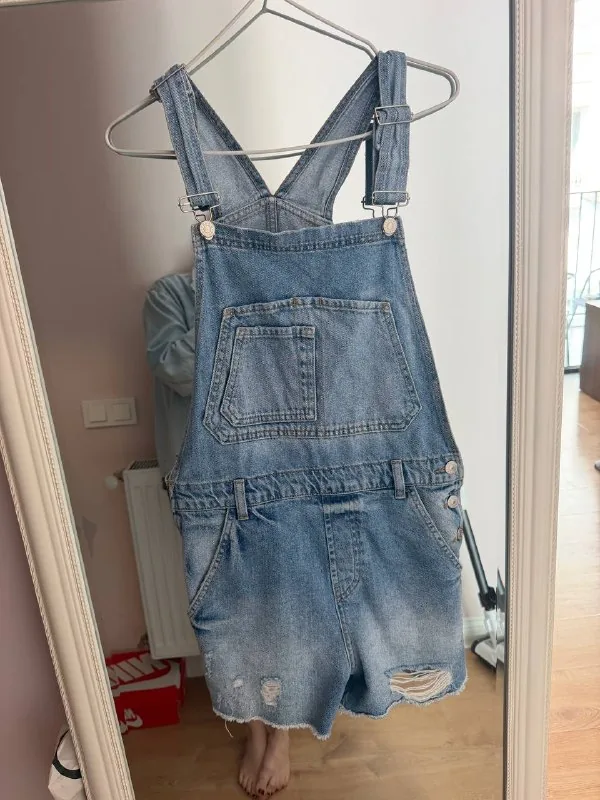 Джинсовый комбинезон TOPSHOP 1