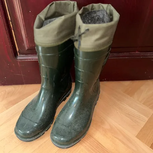 Резиновые сапоги с подкладкой