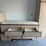 Детская мебель, шкаф, кровать, комод, письменный стол 4