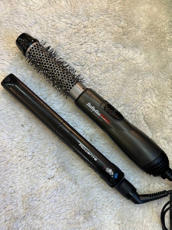 Фен-щётка Babyliss Pro, Плойка Rowenta 4