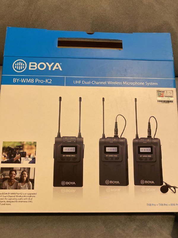 Беспроводной микрофон BOYA BY-WM8 Pro K2