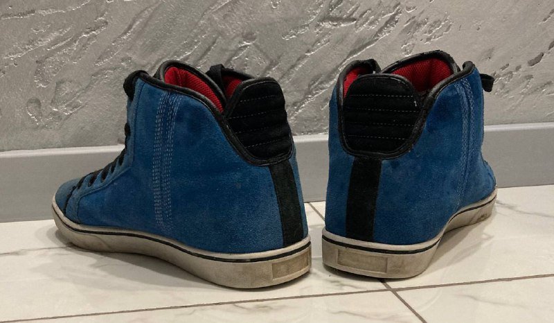 Высокие кеды Osiris Duffel Lp Blue р-р 41.5-42 3