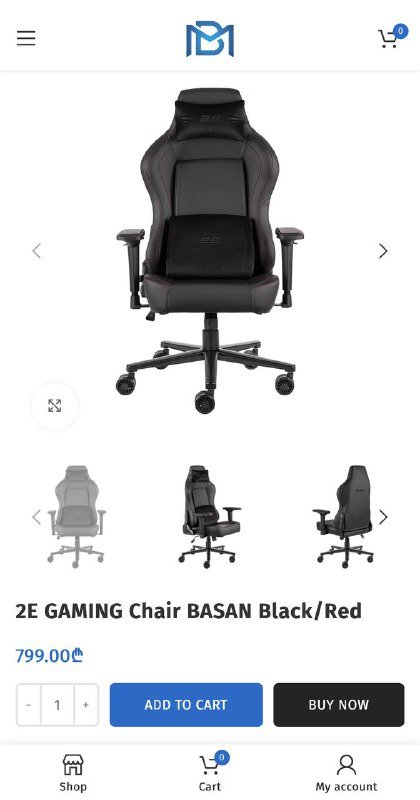 Игровое офисное кресло новое 7