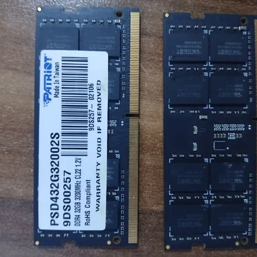 Оперативная память для ноутбука DDR4-3200 32 ГБ