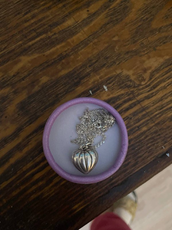 Цепочка из серебра с коробкой