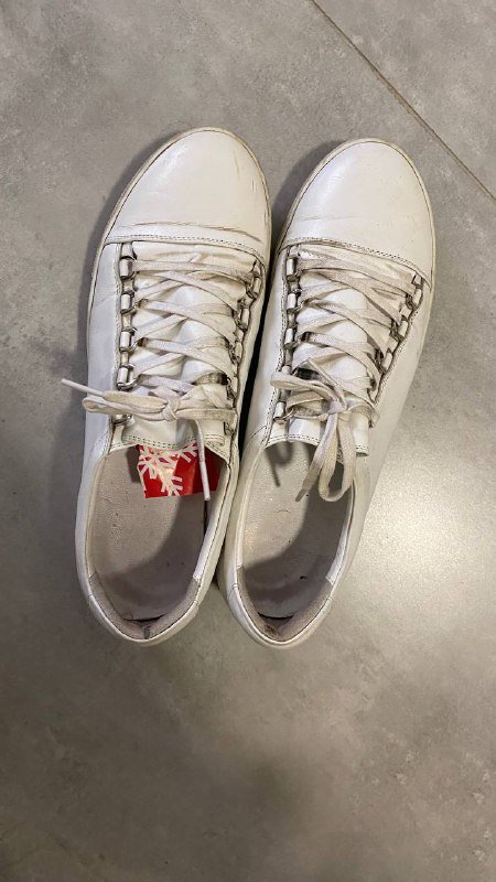 Кеды из искусственной кожи, размер 38-39