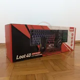 Клавиатура, мышь, наушники, коврик для мыши Marvo Loot40 1
