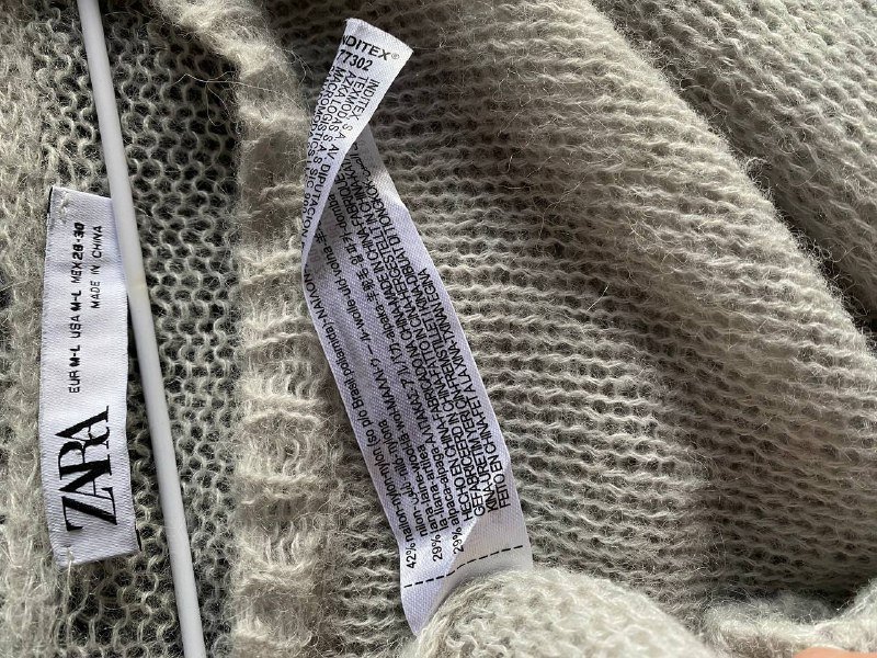 Легкий теплый свитер Zara размер М 3