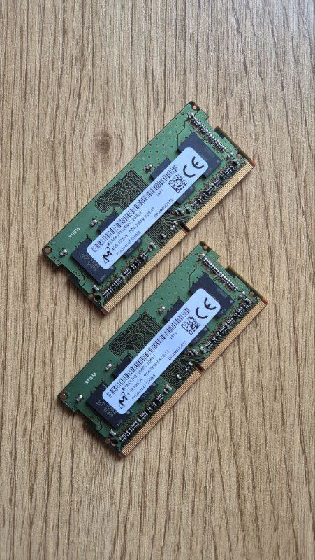 Оперативная память для ноутбука, 2 планки по 4 Гб