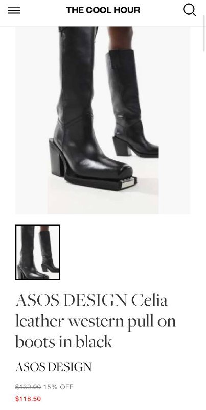 кожаные сапоги ASOS DESIGN Celia, сумка Guess Kaline Shoulder Bag 3