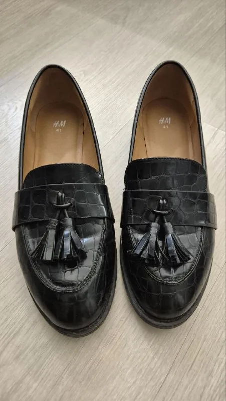 Женские лоферы H&M 1