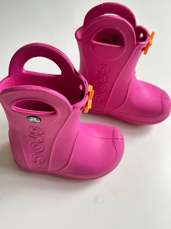 Сапоги Crocs детские C6 розовые