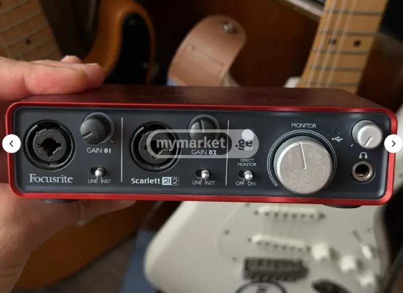Звуковая карта Focusrite Scarlett 2i2 USB