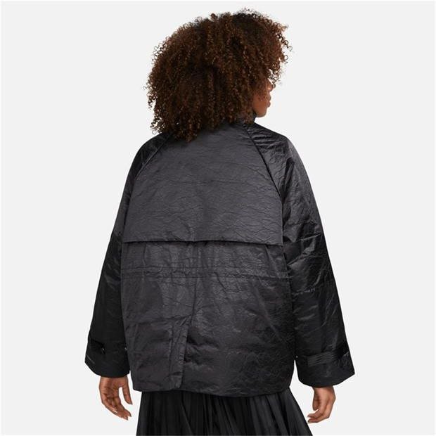 Женская куртка-пуховик NIKE L oversize черная 3