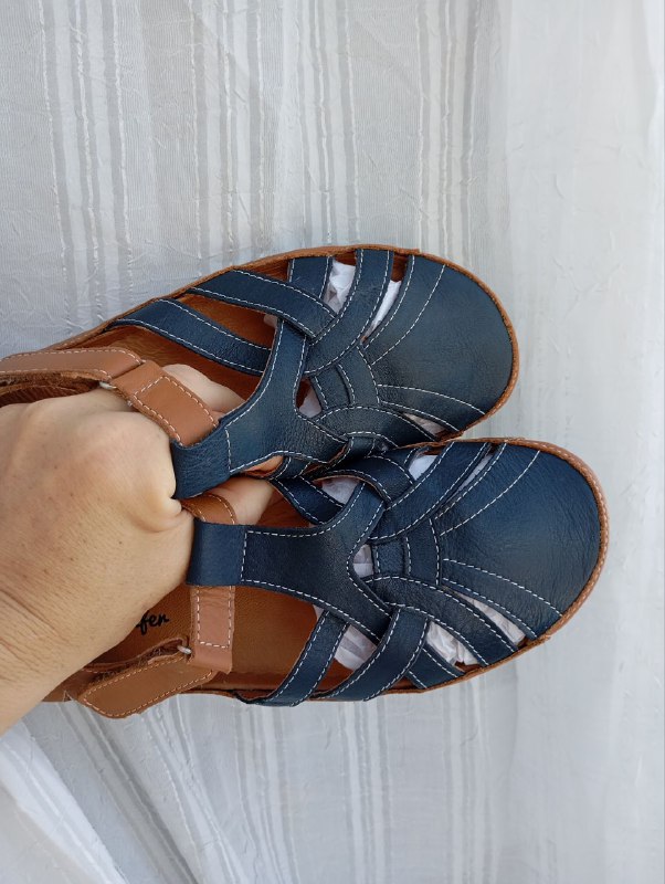Сандалии barefoot из натуральной кожи