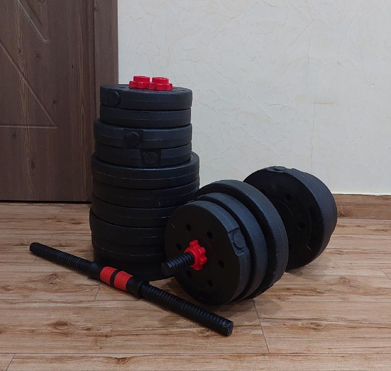 Гантели разборные по 20кг, две штуки