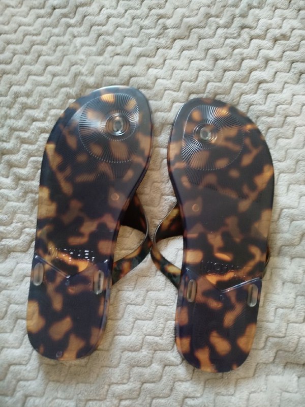 Новые шлепки Michael Kors, леопардовый принт 6