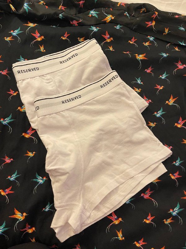 Мужские трусы-боксеры белые Reserved XL 2 шт