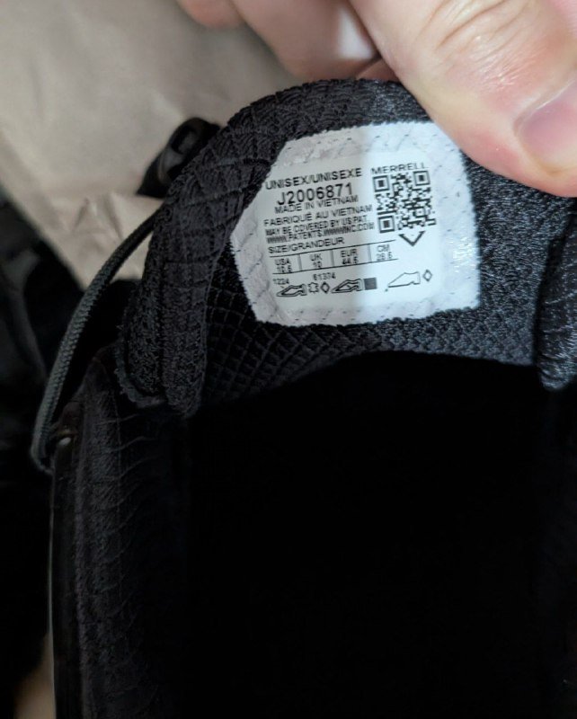 Кроссовки Merrell Cham Redux (unisex) размер 10UK 3