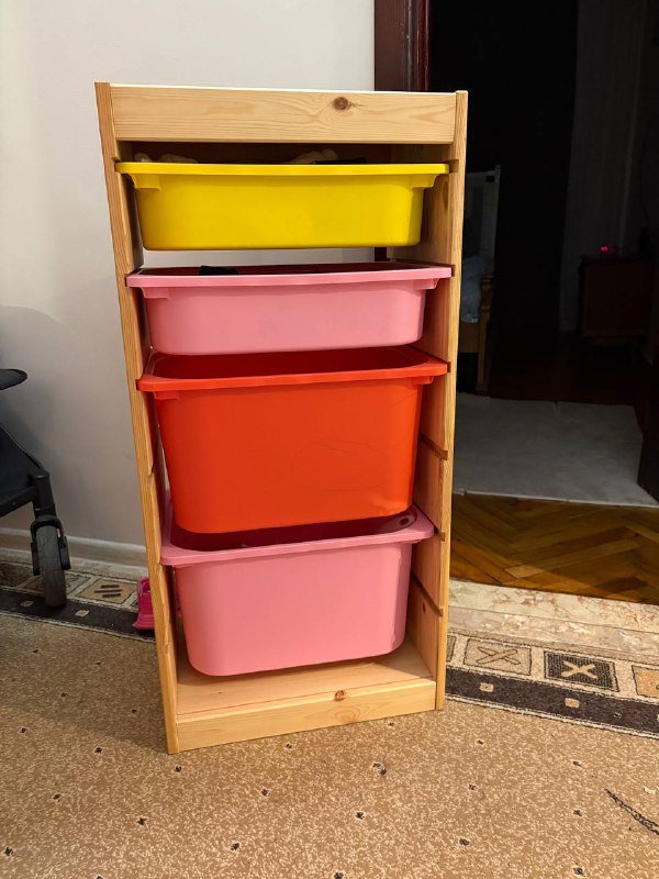 Стеллаж с ящиками икея трофаст