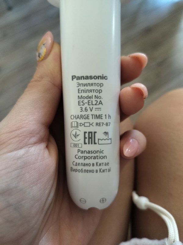 Эпилятор Panasonic 4