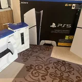 PlayStation 5 Digital Edition, контроллеры, зарядная станция 1