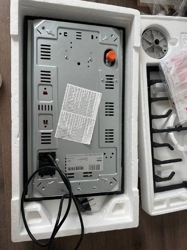 Газовая встраиваемая поверхность на 2 конфорки 2