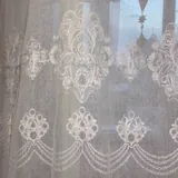 Тюль с вышивкой 1
