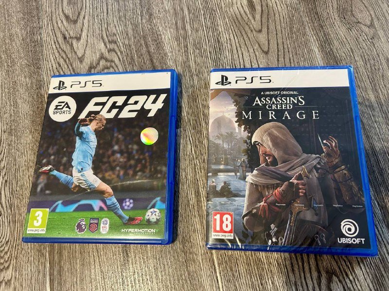 Assassin’s Creed Mirage, FC 24 игры для Playstation