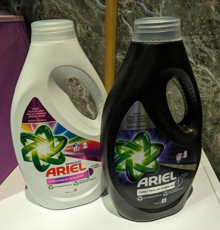 Средство для мытья посуды, Ariel, Domestos 2