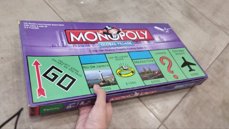 Настольная игра Монополия Global Village 1