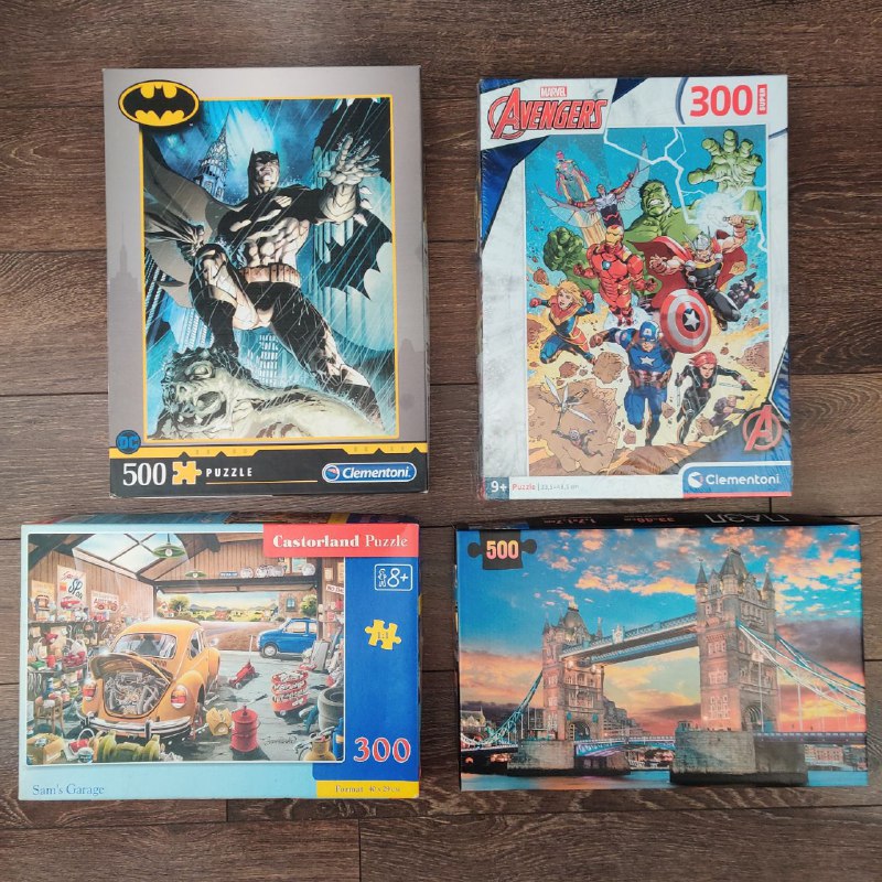 Пазлы Marvel, Batman, Sam's Garage